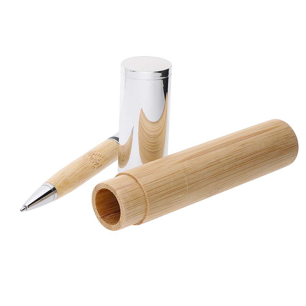 Gravírozott Bambusz golyóstoll díszdobozzal - Volano – galéria